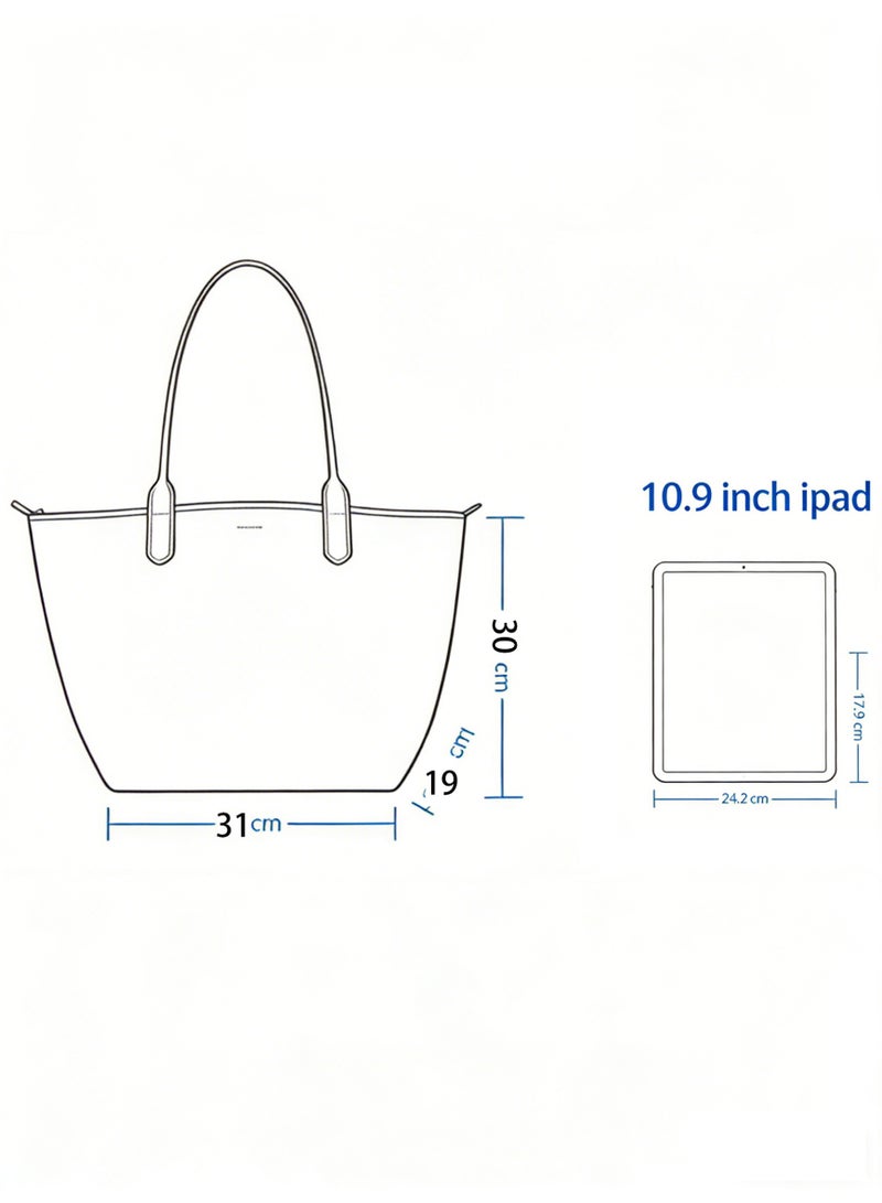 Longchamp Le Pliage Women's Classic Versatile Large White Shoulder Makeup Handbag camera bag - Image 5